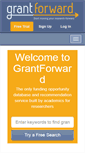 Mobile Screenshot of grantforward.com